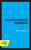 Sources of Business Information Revised Edition.