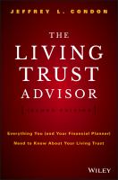 The living trust advisor everything you (and your financial planner) need to know about your living trust /