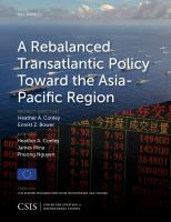 A rebalanced transatlantic policy toward the Asia-Pacific region