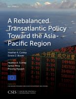 A Rebalanced Transatlantic Policy Toward the Asia-Pacific Region.