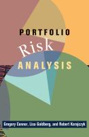 Portfolio risk analysis /