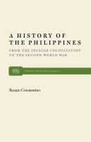 A History of the Philippines.