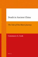 Death in Ancient China : The Tale of One Man's Journey.