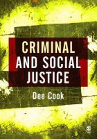 Criminal and Social Justice.