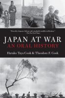 Japan at war : an oral history /