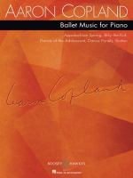 Ballet music for piano /