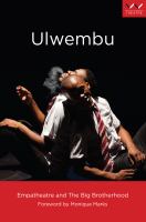 Ulwembu : a play /