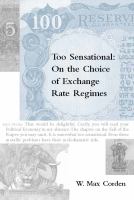 Too sensational on the choice of exchange rate regimes /