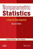 Nonparametric Statistics : A Step-By-Step Approach.