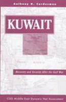 Kuwait : recovery and security after the Gulf War /