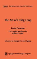 The art of living long