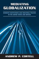 Mediating globalization : domestic institutions and industrial policies in the United States and Britain /