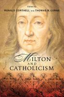 Milton and Catholicism.