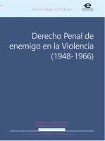 Derecho penal de enemigo en la violencia (1948-1966)