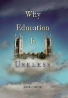 Why education is useless /