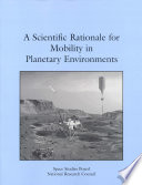 A Scientific Rationale for Mobility in Planetary Environments.