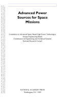 Advanced Power Sources for Space Missions.