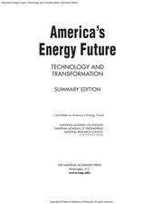 America's Energy Future : Technology and Transformation: Summary Edition.