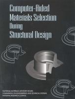 Computer-Aided Materials Selection During Structural Design.