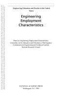 Engineering Employment Characteristics.