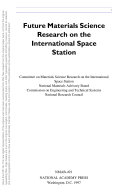 Future Materials Science Research on the International Space Station.