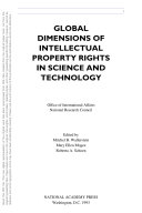 Global Dimensions of Intellectual Property Rights in Science and Technology.