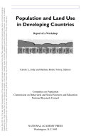 Population and Land Use in Developing Countries : Report of a Workshop.