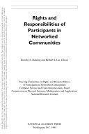 Rights and Responsibilities of Participants in Networked Communities.