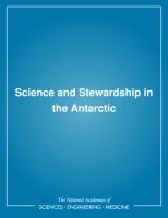 Science and Stewardship in the Antarctic.