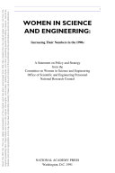 Women in Science and Engineering : A Statement on Policy and Strategy.