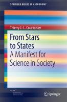 From Stars to States A Manifest for Science in Society /