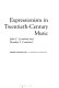 Expressionism in twentieth-century music /