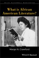 What is African American literature?