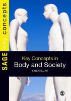 Key concepts in body and society