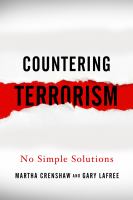 Countering Terrorism : No Simple Solutions.