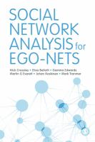 Social network analysis for ego-nets