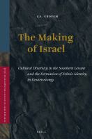 The making of Israel