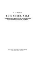 This Sheba, Self: the conceptualization of economic life in eighteenth-century America /