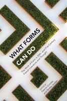 What forms can do : the work of form in 20th- and 21st- century French literature and thought /