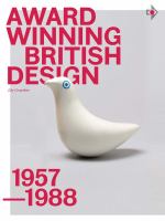 Award winning British design, 1957-1988 /