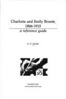 Charlotte and Emily Brontë : a reference guide /