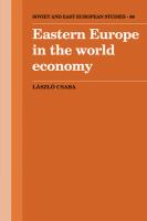 Eastern Europe in the world economy /