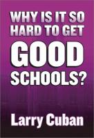 Why is it so hard to get good schools? /