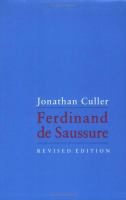 Ferdinand de Saussure /