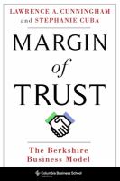 Margin of trust : the Berkshire business model /