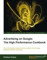 Advertising on Google : The High Performance Cookbook.