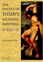 The poetics of Titian's religious paintings /