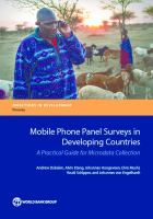 Mobile phone panel surveys in developing countries a practical guide for microdata collection /