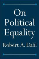 On Political Equality.