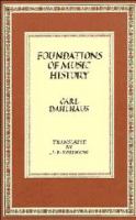 Foundations of music history /